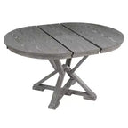 Ensemble de salle à manger Whisen 5 pièces avec table en bois extensible et 4 chaises rembourrées