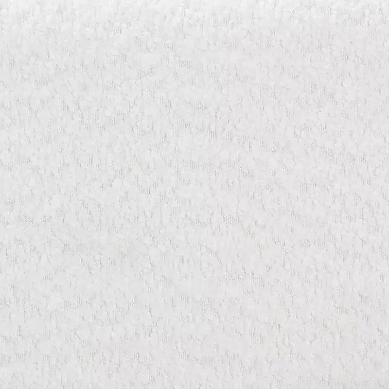 Ensemble de chambre à coucher 4 pièces Baxton Studio Laria moderne en tissu nounours blanc