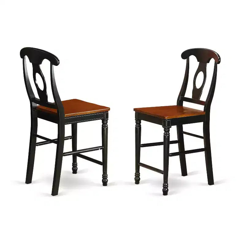 HomeStock Ensemble de bar hauteur comptoir – Table de bar et chaises de salle à manger