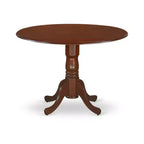 Ensemble de table à manger ronde en acajou HomeStock avec chaises