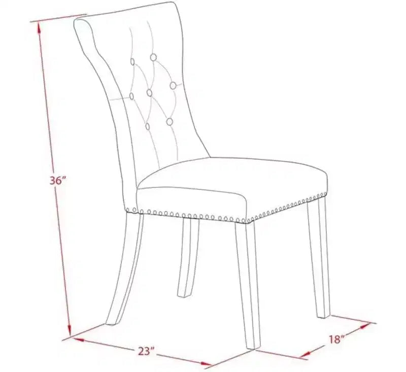 HomeStock Ensemble table de salle à manger ovale avec chaises en tissu