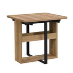 Ensemble de salle à manger extensible Whisen Modern 5 pièces, table carrée pliable avec chaises rembourrées en cuir
