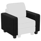 Belffin Modular Sectional Sofa Armrest Module for Corduroy Modular Couch, Pair of Armrests