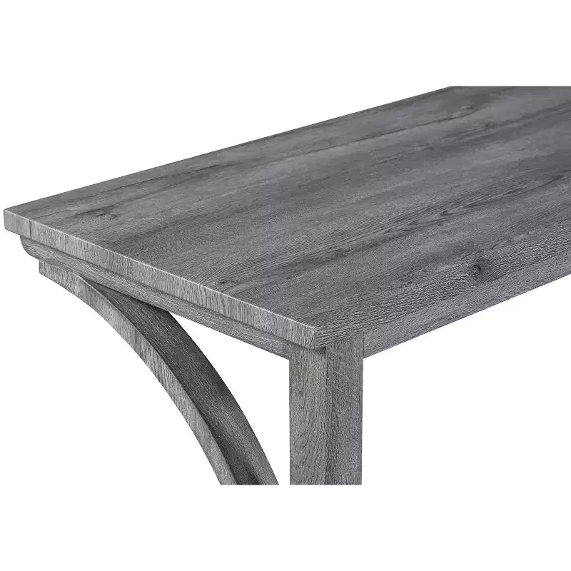 Ensemble de salle à manger de 4 pièces hauteur bar style ferme avec 3 tabourets, ensemble de salle à manger hauteur comptoir, ensemble de table de petit-déjeuner, ensemble de salle à manger bistrot, rustique et industriel - ModernLuxe