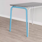 Table à manger pour 2 personnes - Petite table et chaises, Ensemble de salle à manger carré, Ensemble de table à dîner, Ensembles de cuisine et de salle à manger 3 pièces pour petit espace, appartement