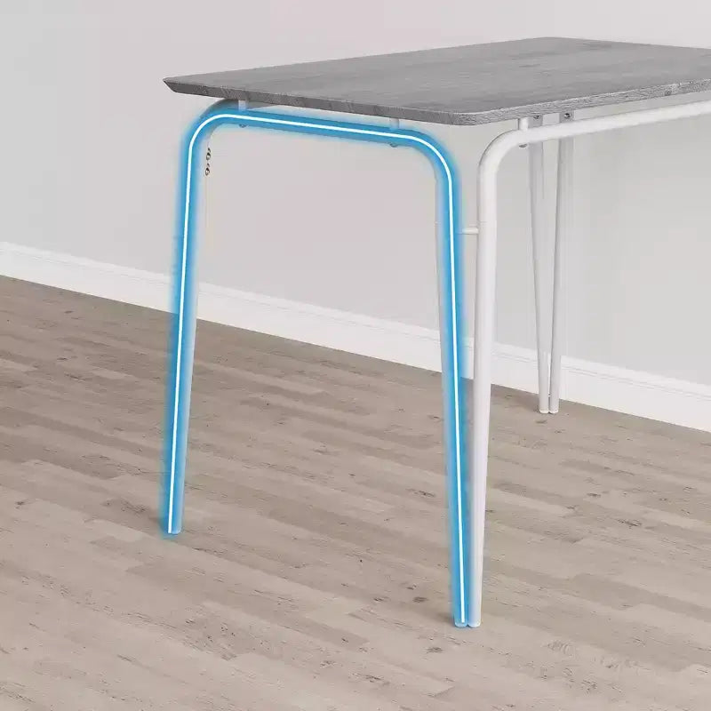 Table à manger pour 2 personnes - Petite table et chaises, Ensemble de salle à manger carré, Ensemble de table à dîner, Ensembles de cuisine et de salle à manger 3 pièces pour petit espace, appartement