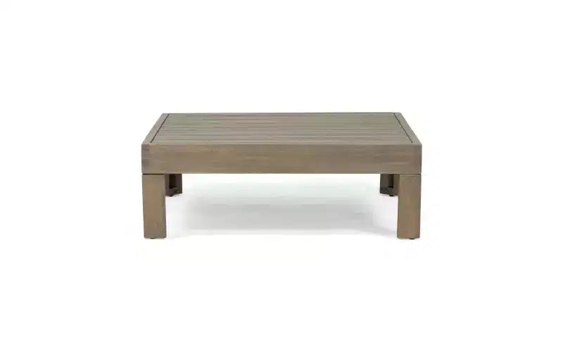 Christopher Knight Home Malcolm — Ensemble de canapé sectionnel d'extérieur 5 places en bois d'acacia avec table basse et coussins
