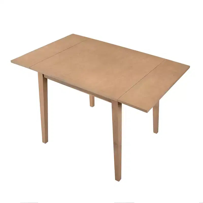 Ensemble de salle à manger 3 pièces extensible Merax avec chaises rembourrées