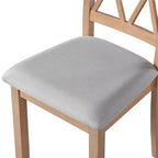 Ensemble de salle à manger 3 pièces extensible Merax avec chaises rembourrées