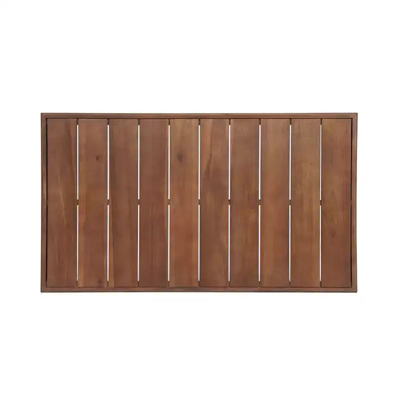 Christopher Knight Home Zip Ensemble causeuse et table basse d'extérieur en bois d'acacia avec coussins