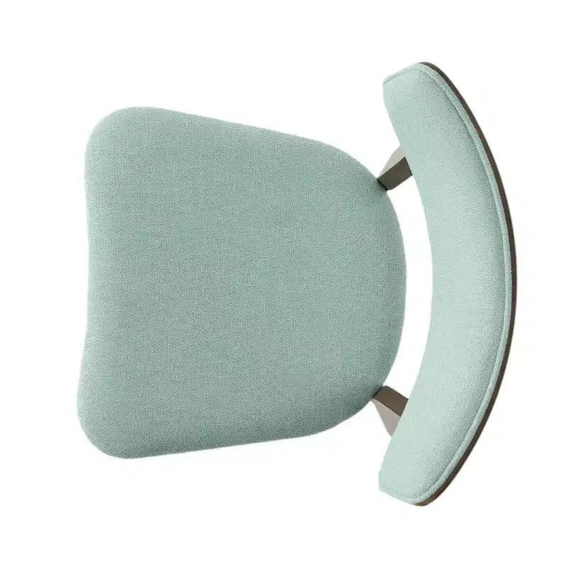 GDFStudio Megann Ensemble de salle à manger 5 pièces en tissu et bois, style moderne milieu de siècle