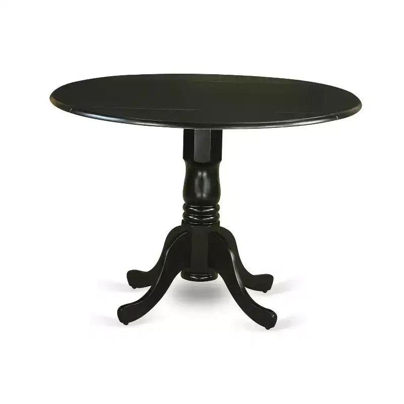 Ensemble de table de cuisine 3 pièces HomeStock Belmont, noir