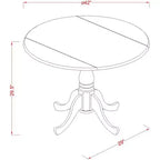 Ensemble table et banquette de coin repas HomeStock