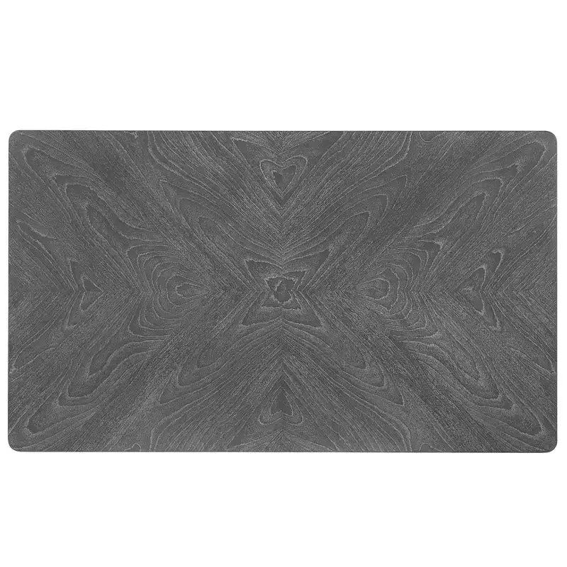 Ensemble de salle à manger en bois 6 pièces, table rectangulaire avec 4 chaises rembourrées et banc
