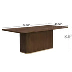 Ensemble de salle à manger contemporain 7 pièces Christopher Knight Home Evangeline en hévéa rembourré avec table rectangulaire surdimensionnée