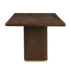 Ensemble de salle à manger contemporain 7 pièces Christopher Knight Home Evangeline en hévéa rembourré avec table rectangulaire surdimensionnée