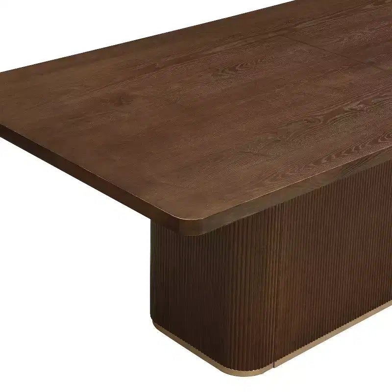 Ensemble de salle à manger contemporain 7 pièces Christopher Knight Home Evangeline en hévéa rembourré avec table rectangulaire surdimensionnée