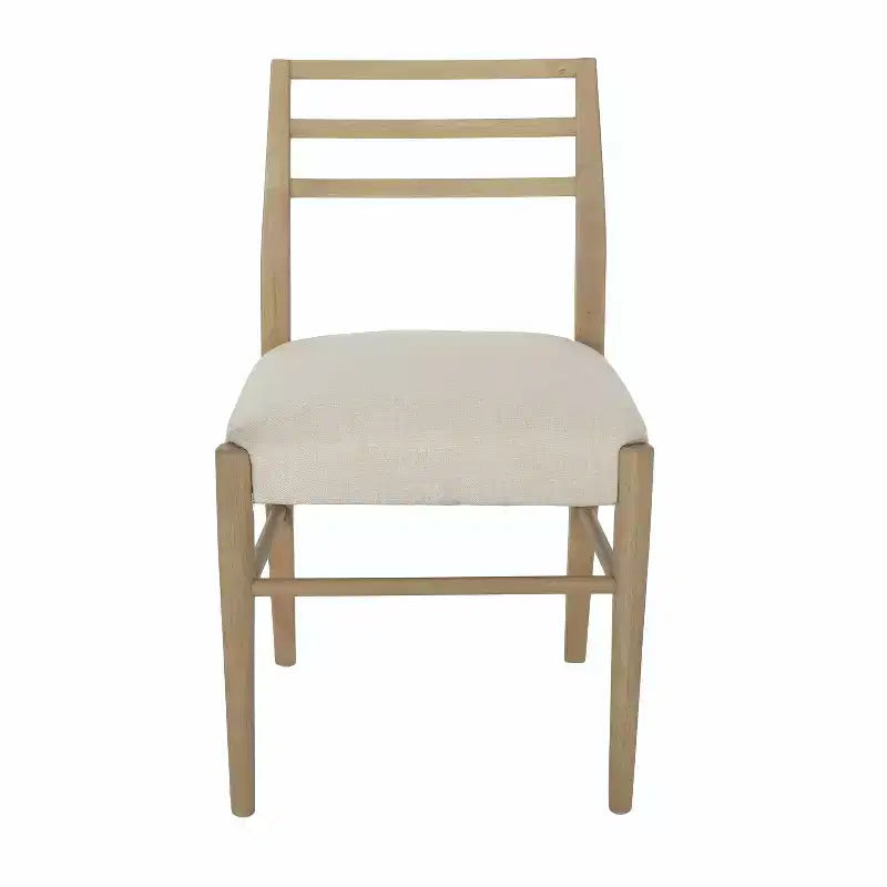 GDFStudio Alachua Ensemble de salle à manger 5 pièces extensible en bois et tissu de style campagnard