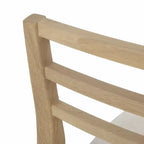 GDFStudio Alachua Ensemble de salle à manger 5 pièces extensible en bois et tissu de style campagnard