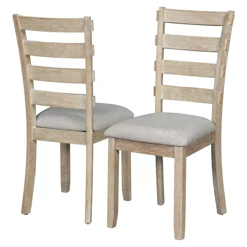 Ensemble de salle à manger 6 places avec plateau de table effet bois, ensemble de table de cuisine avec chaises et banc