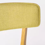 Ensemble de salle à manger 7 pièces Christopher Knight Home Chazz de style moderne du milieu du siècle en tissu rembourré