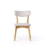 Ensemble de salle à manger 7 pièces Christopher Knight Home Chazz de style moderne du milieu du siècle en tissu rembourré