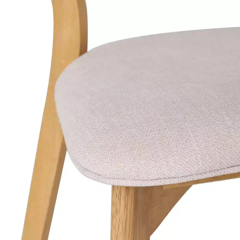 Ensemble de salle à manger 7 pièces Christopher Knight Home Chazz de style moderne du milieu du siècle en tissu rembourré