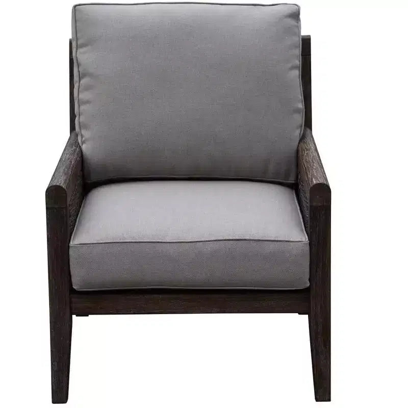 Ensemble de 3 pièces de sièges Courtyard Casual en teck FSC Bermuda Comprend : Deux fauteuils club et une table d'appoint carrée