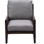 Ensemble de 3 pièces de sièges Courtyard Casual en teck FSC Bermuda Comprend : Deux fauteuils club et une table d'appoint carrée