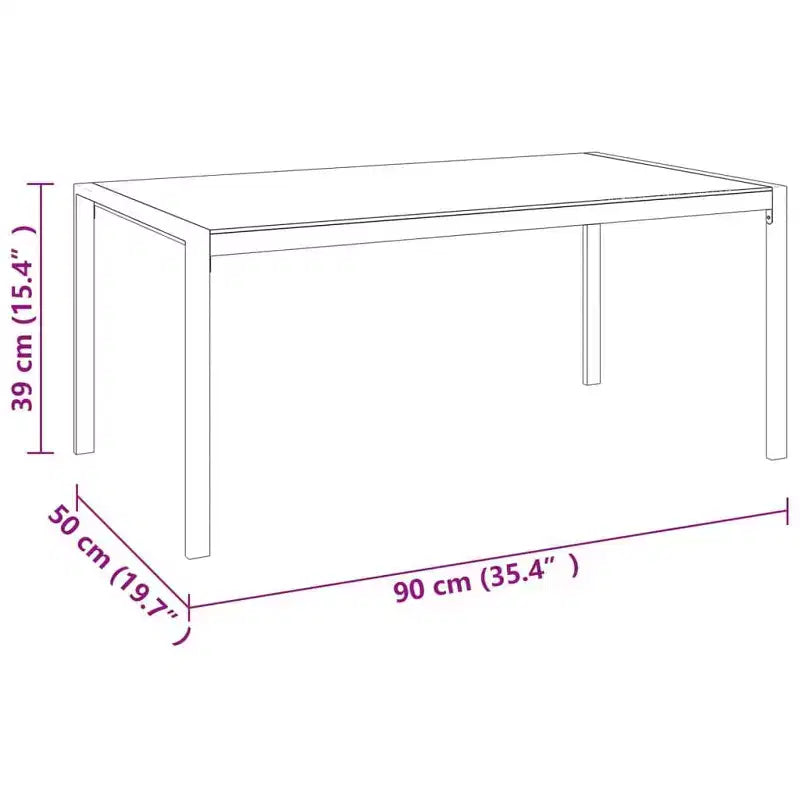 vidaXL Ensemble de 4 fauteuils de jardin - Acier et contreplaqué noirs, chaise de jardin confortable avec coussins épais en coton, design moderne, table rectangulaire