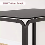 Ensemble de cuisine 3 pièces Table à manger en bois pour 2 personnes Table et chaises carrées Petit ensemble de table de ferme pour cuisine restaurant