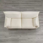 Canapé modulable 2 places surdimensionné Spruce & Spring pour salon