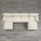Canapé modulable 2 places surdimensionné Spruce & Spring pour salon