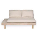 Christopher Knight Home Ysera Salon de jardin 4 pièces en bois d'acacia rustique avec coussins