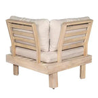 Christopher Knight Home Ysera Salon de jardin 4 pièces en bois d'acacia rustique avec coussins