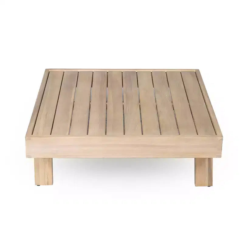 Christopher Knight Home Ysera Salon de jardin 4 pièces en bois d'acacia rustique avec coussins