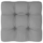 vidaXL Salon de jardin/salle à manger pour l'extérieur, chaises avec coussins pour le jardin - Naturel avec coussins