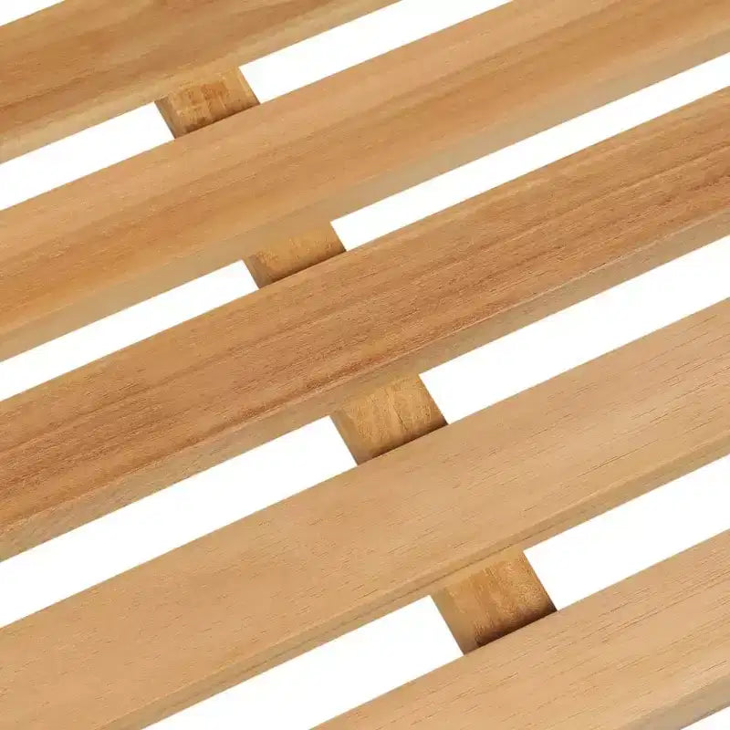 Ensemble de salle à manger de jardin vidaXL Teck naturel