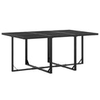 vidaXL Salon de Jardin Ensemble Table et Chaises Mobilier d'extérieur en textilène