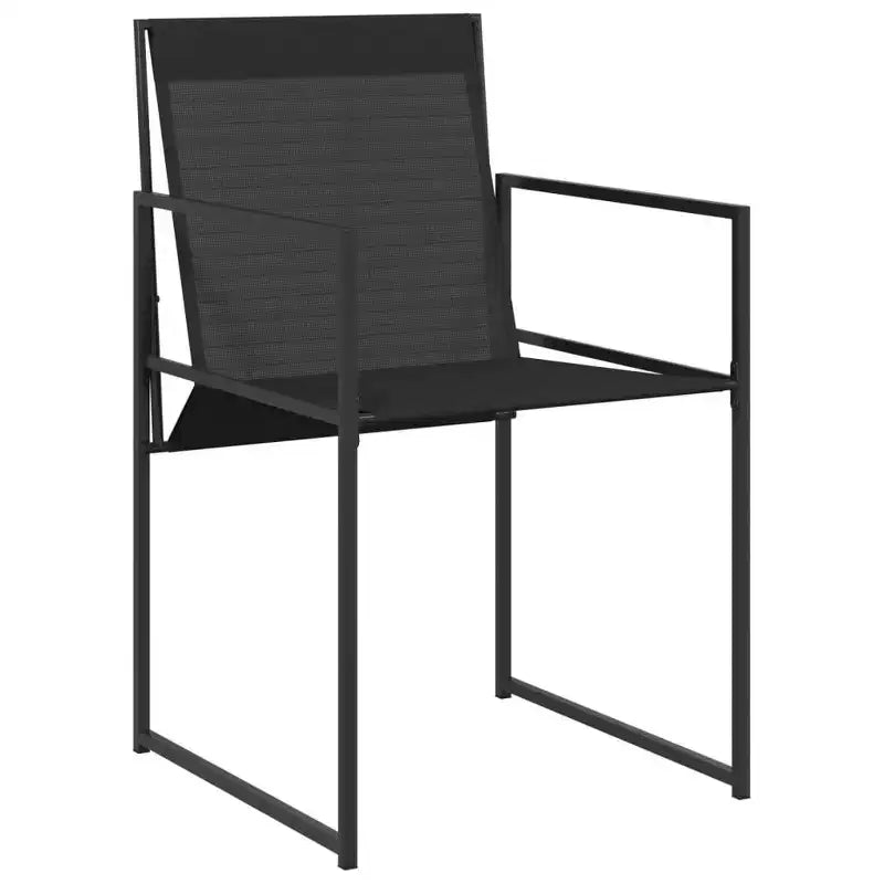 vidaXL Salon de Jardin Ensemble Table et Chaises Mobilier d'extérieur en textilène