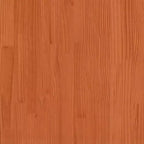 vidaXL Ensemble de canapés de jardin Marron cire Bois de pin massif Grande modularité