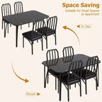 Lot de 2 chaises de cuisine, ensemble de table de salle à manger avec coussin confortable, ensemble de meubles de cuisine avec chaises, convient pour le salon, la cuisine.