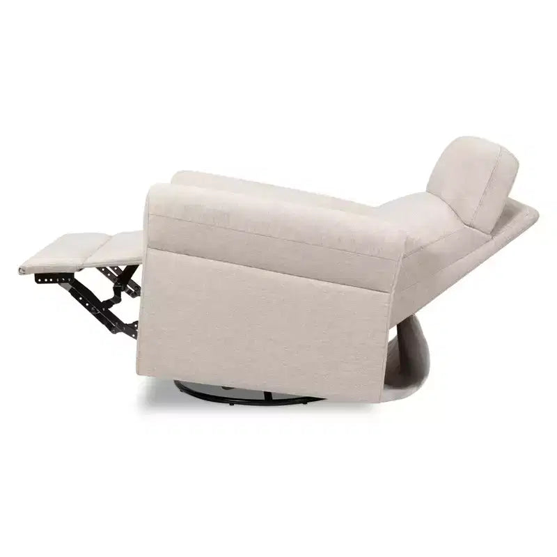 Fauteuil inclinable et planeur pivotant avec appui-tête et accoudoirs réglables