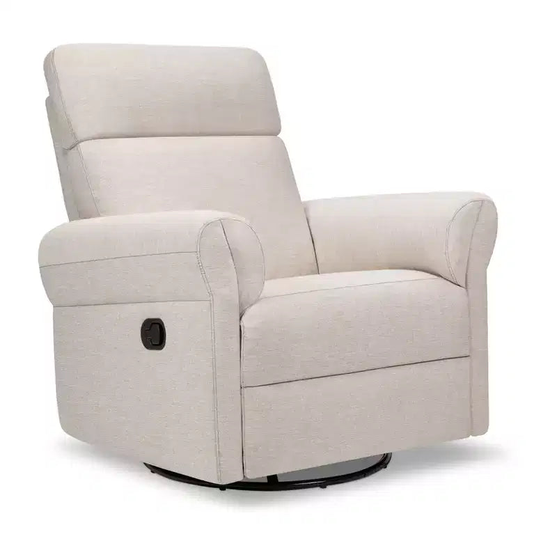 Fauteuil inclinable et planeur pivotant avec appui-tête et accoudoirs réglables