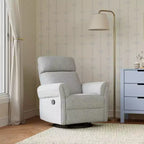Fauteuil inclinable et planeur pivotant avec appui-tête et accoudoirs réglables