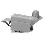 Fauteuil inclinable et planeur pivotant avec appui-tête et accoudoirs réglables
