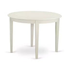Ensemble Table à Manger Ronde 3 pièces Table et Chaises 42 Pouces - Table de Cuisine Moderne