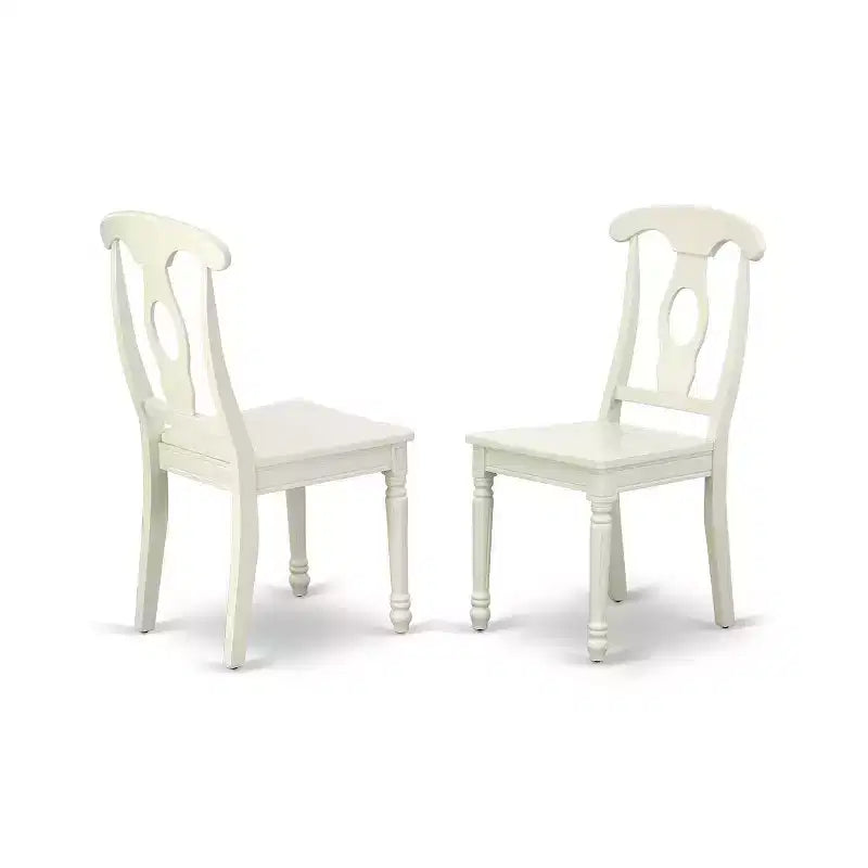 Ensemble Table à Manger Ronde 3 pièces Table et Chaises 42 Pouces - Table de Cuisine Moderne
