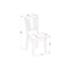 Ensemble moderne de dinette - Table avec rallonge et chaises de cuisine - Meubles de salle à manger pour petits espaces