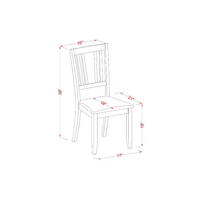 Ensemble moderne de dinette - Table avec rallonge et chaises de cuisine - Meubles de salle à manger pour petits espaces